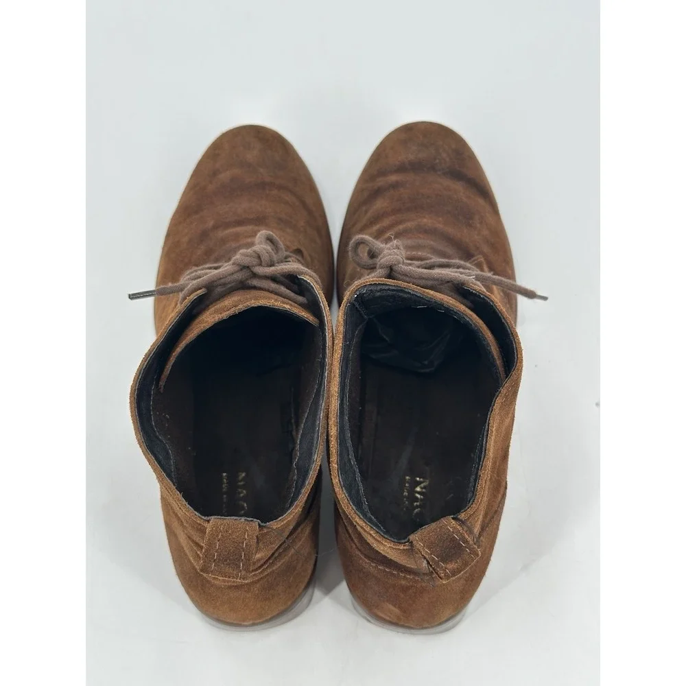 Naot Levanto Boots Women's Brown Suede Booties‎ Chukka Size EU 39/US 8-8.5